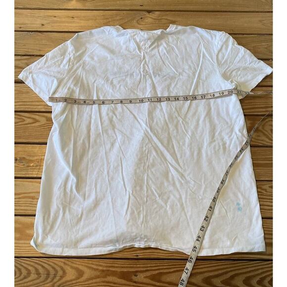 Tommy Jeans Logo T Shirt Size Large Men’s White - Picture 6 of 7